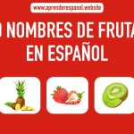30 nombres de frutas en español